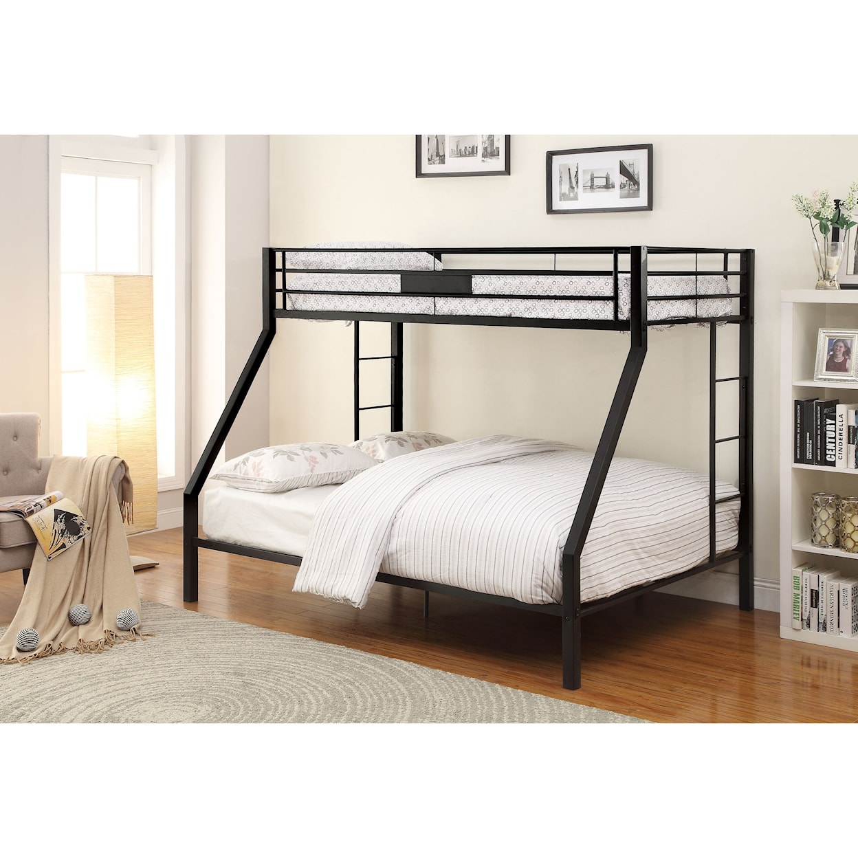 Acme Furniture Limbra Twin XL Over Queen Bunk Bed