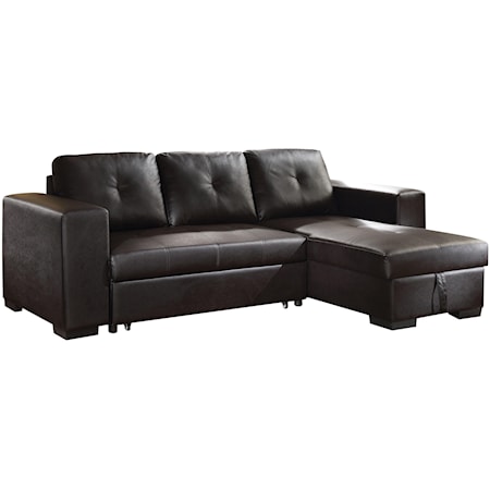 Sectional Sofa w/Sleeper