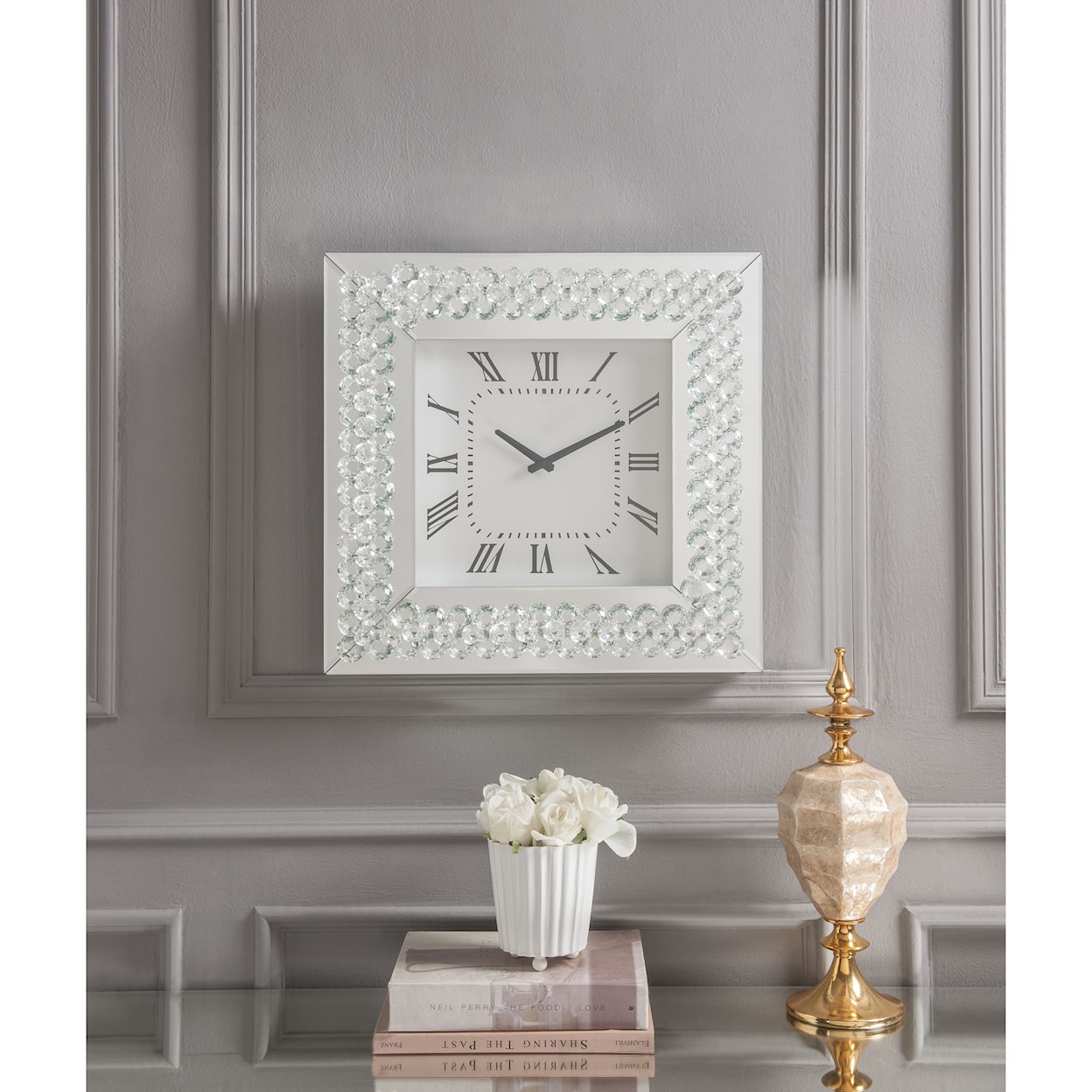 Acme Furniture Lotus Wall Clock