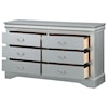 Acme Furniture Louis Philippe Dresser