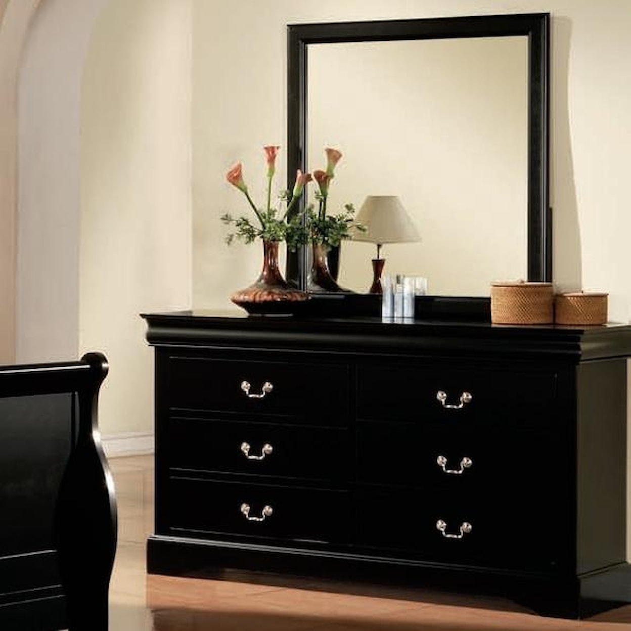 Acme Furniture Louis Philippe III Mirror