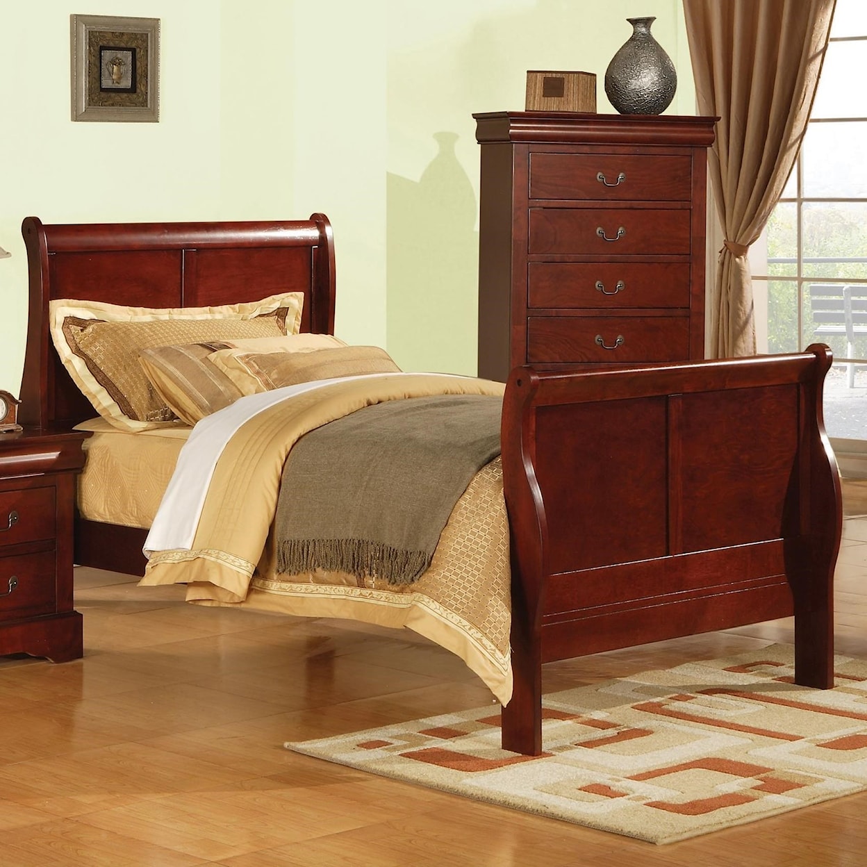 Acme Furniture Louis Philippe III Twin Bed