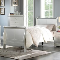 Full Transitional Sleigh Bed