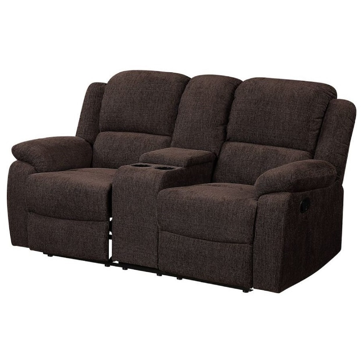 Acme Furniture Madden Reclining Loveseat with Console