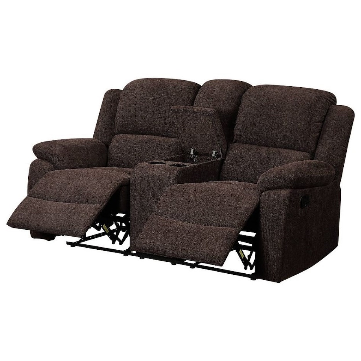 Acme Furniture Madden Reclining Loveseat with Console