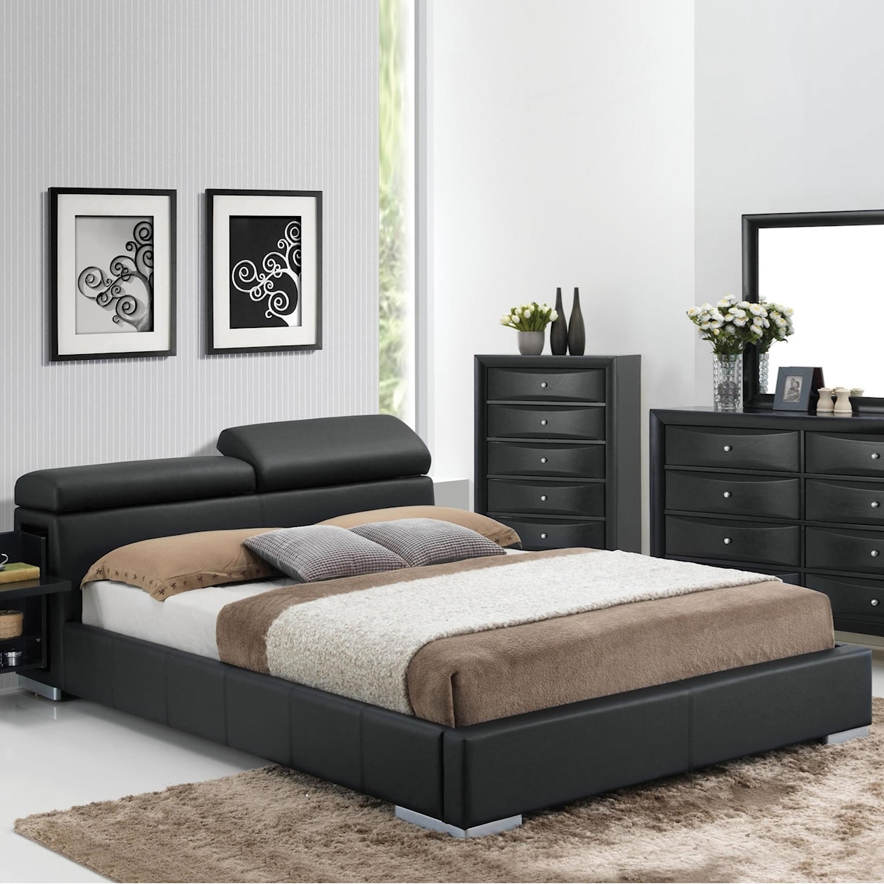 Acme Furniture Manjot King Bed