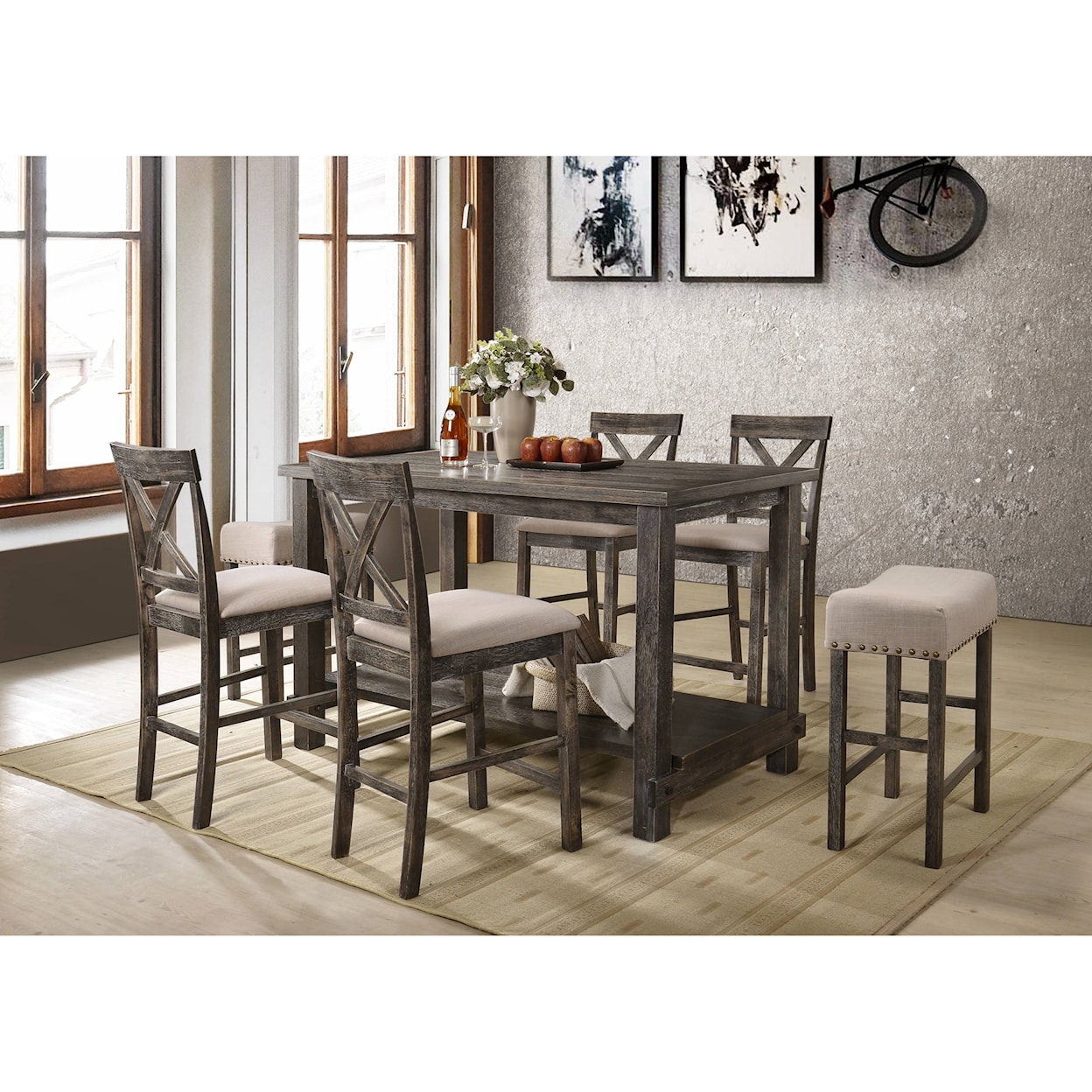 Acme Furniture Martha II Counter Height Table