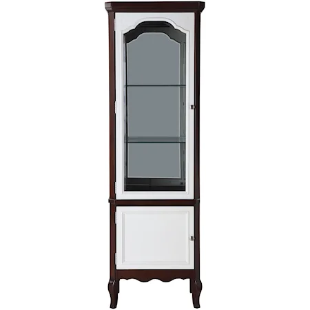 Single Door Curio Cabinet