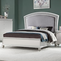 Glam King Low-Profile Bed