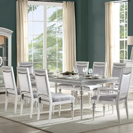 8-Piece Table and Chair Set