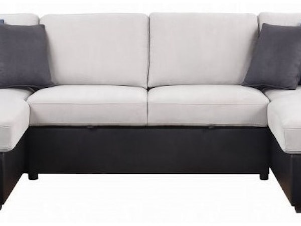 Sectional Sofa with Sleeper