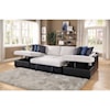 Acme Furniture Merill Sectional Sofa with Sleeper