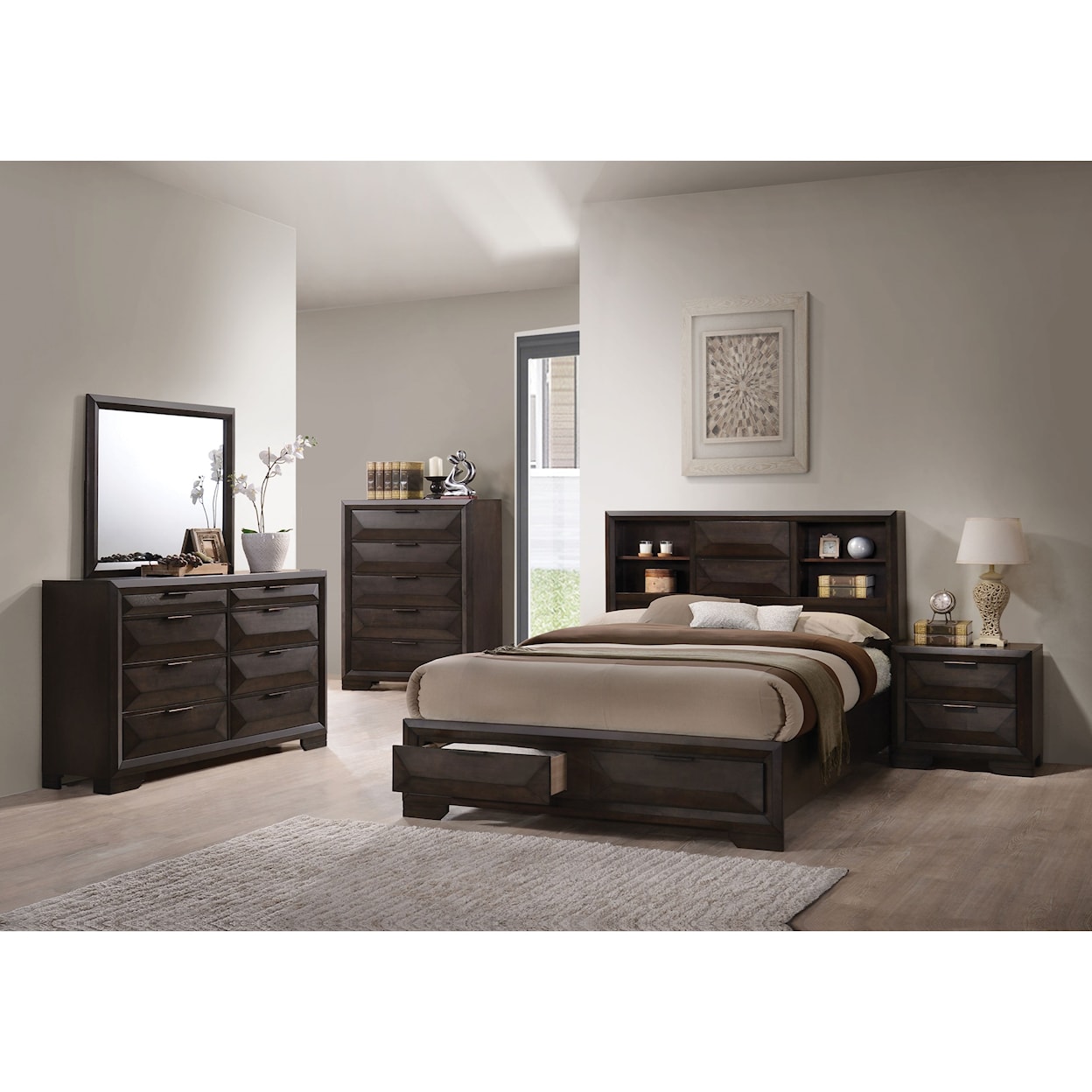 Acme Furniture Merveille Queen Bedroom Group