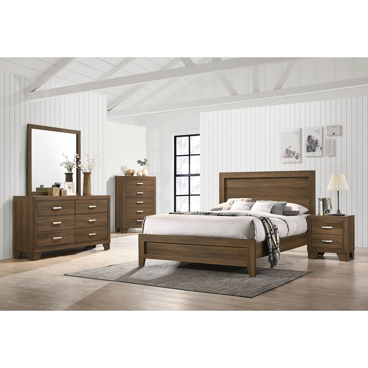 Acme Furniture Miquell King Bedroom Group