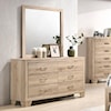 Acme Furniture Miquell Dresser & Mirror