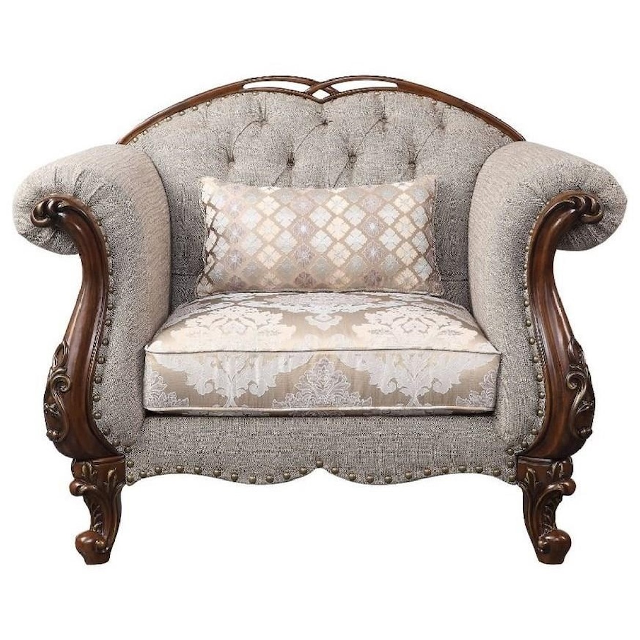 Acme Furniture Miyeon Chair w/1 Pillow