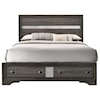 Acme Furniture Naima Queen Bed w/Storage