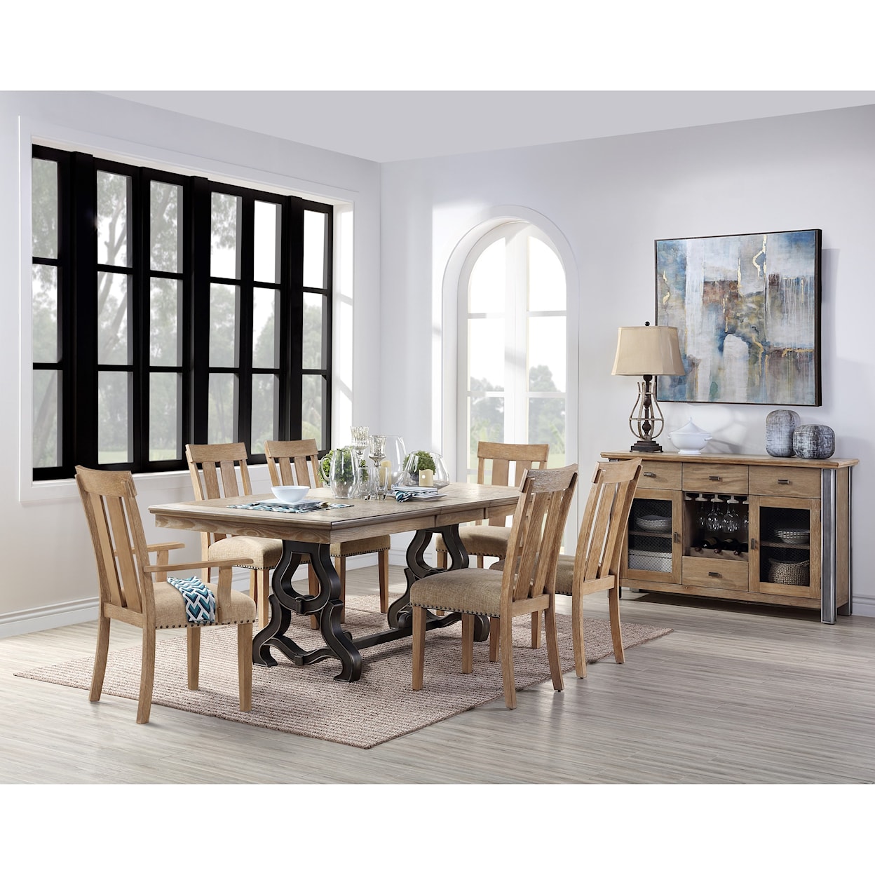 Acme Furniture Nathaniel Formal Dining Room Group