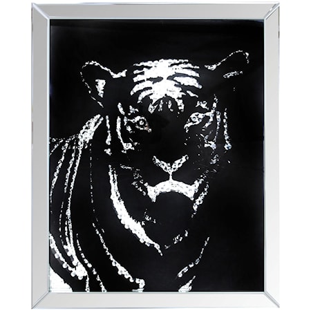 TIGER & BLING WALL ART |