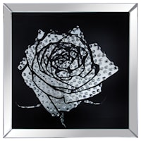 Crystal Rose Wall Art