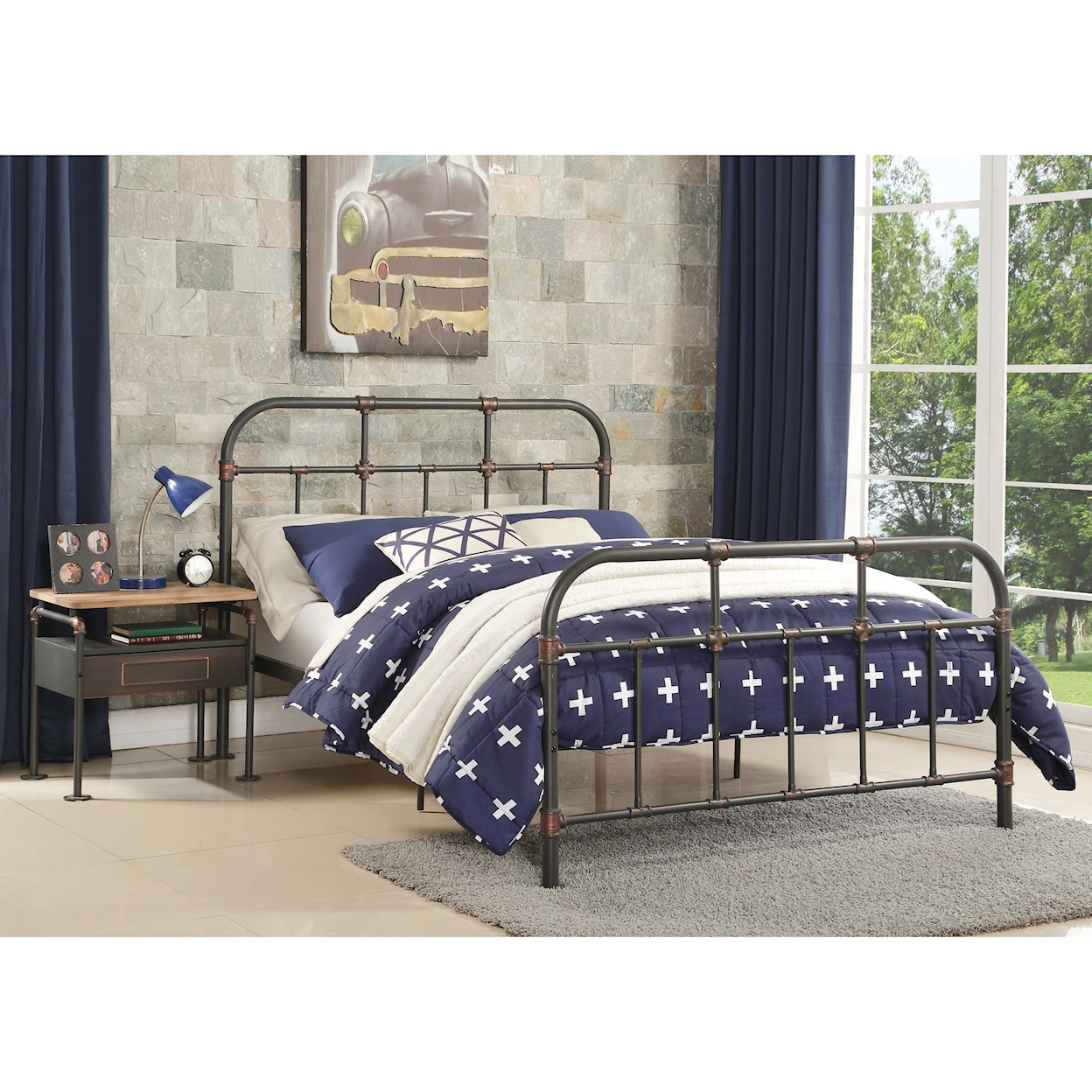 Acme Furniture Nicipolis Twin Bed