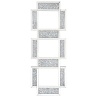 Wall Decor/Wall Mirror with Faux Diamond Crystals