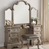 Acme Furniture Northville Vanity Desk and Mirror Set