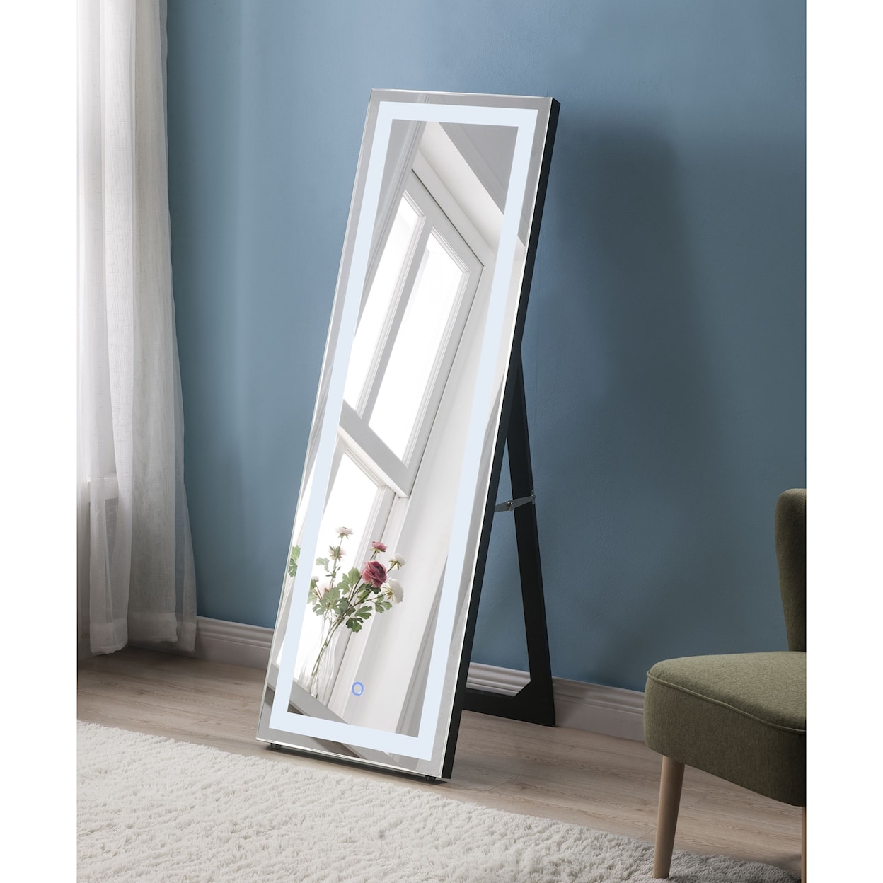Acme Furniture Nyoka Floor Mirror (LED)