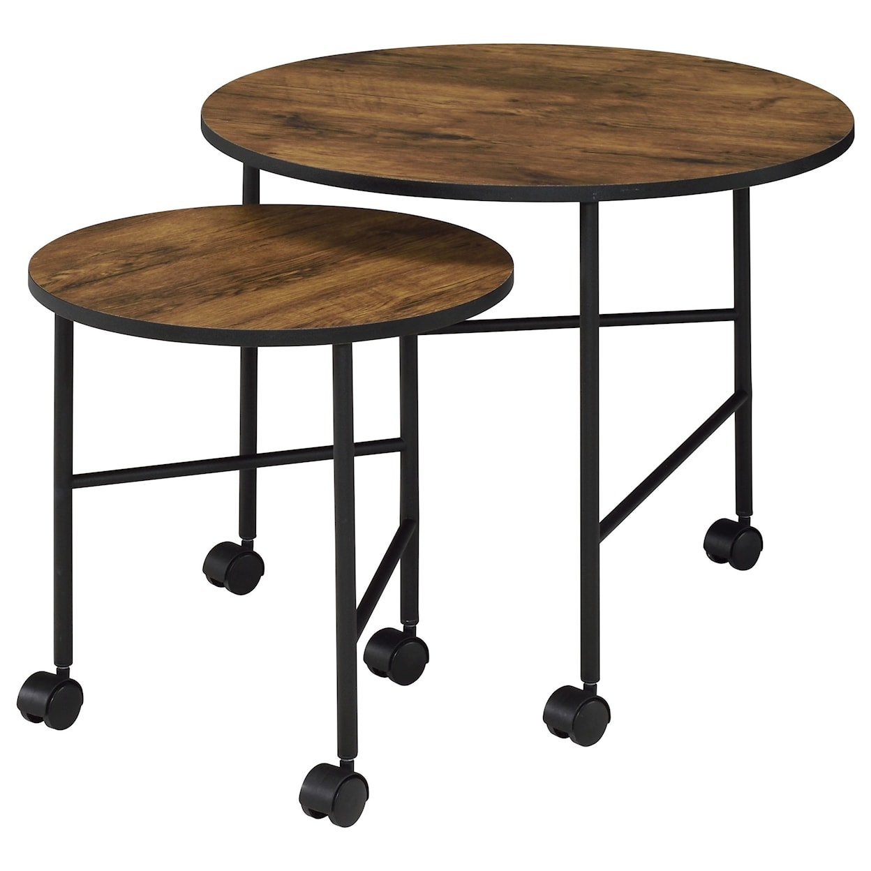 Acme Furniture Oblis 2Pc Pk Nesting Tables