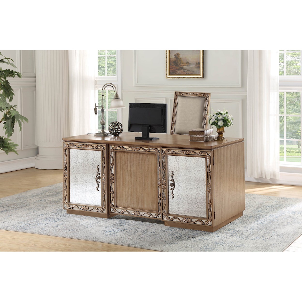 Acme Furniture Orianne Executive Desk