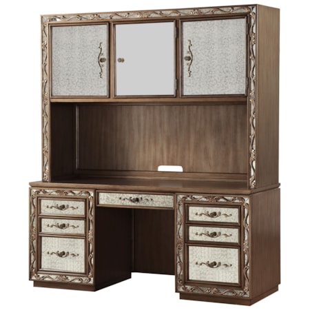 Computer Desk & Hutch