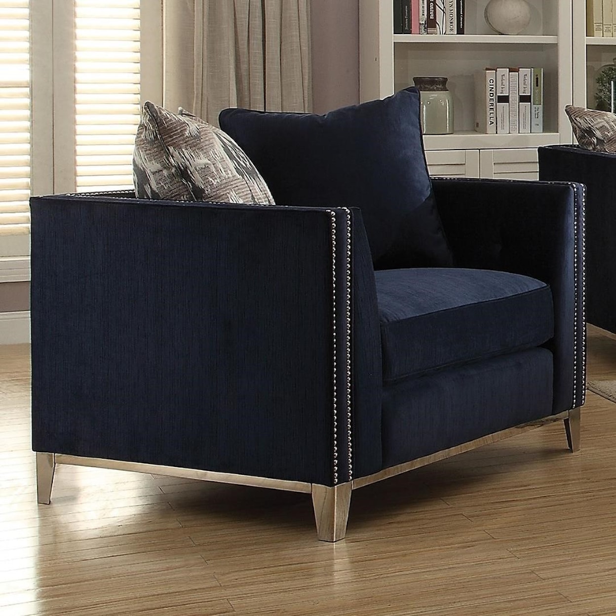Acme Furniture Phaedra Chair & 2 Pillows