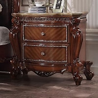 Traditional 2-Drawer Nightstand