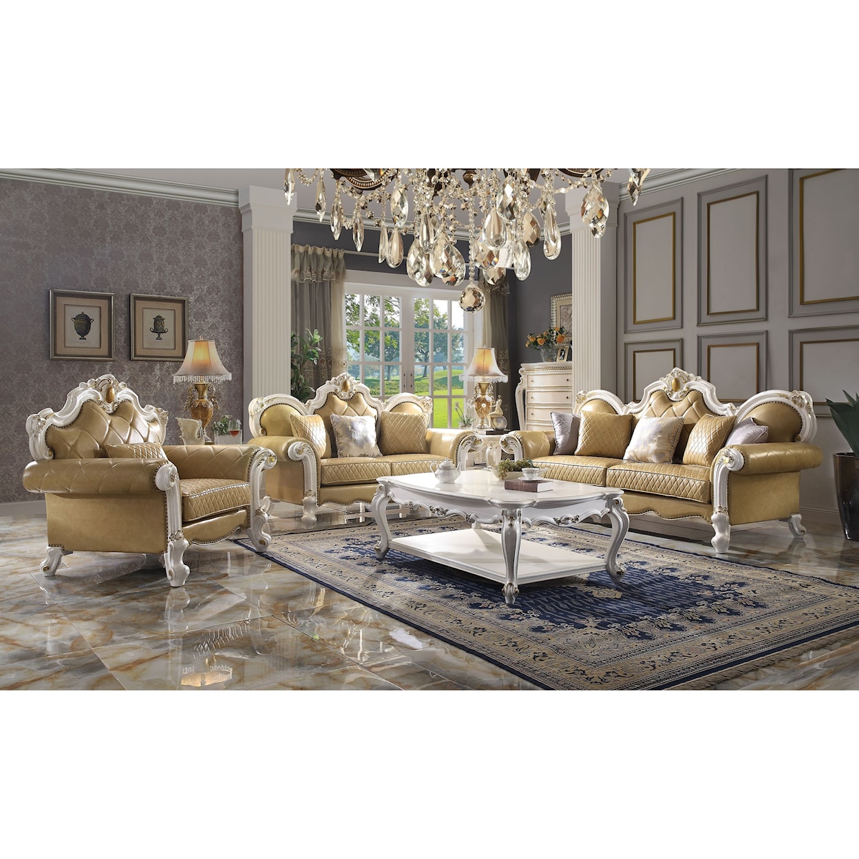 Acme Furniture Picardy Living Room Group