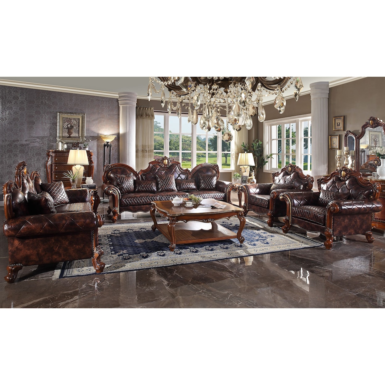 Acme Furniture Picardy  Living Room Group