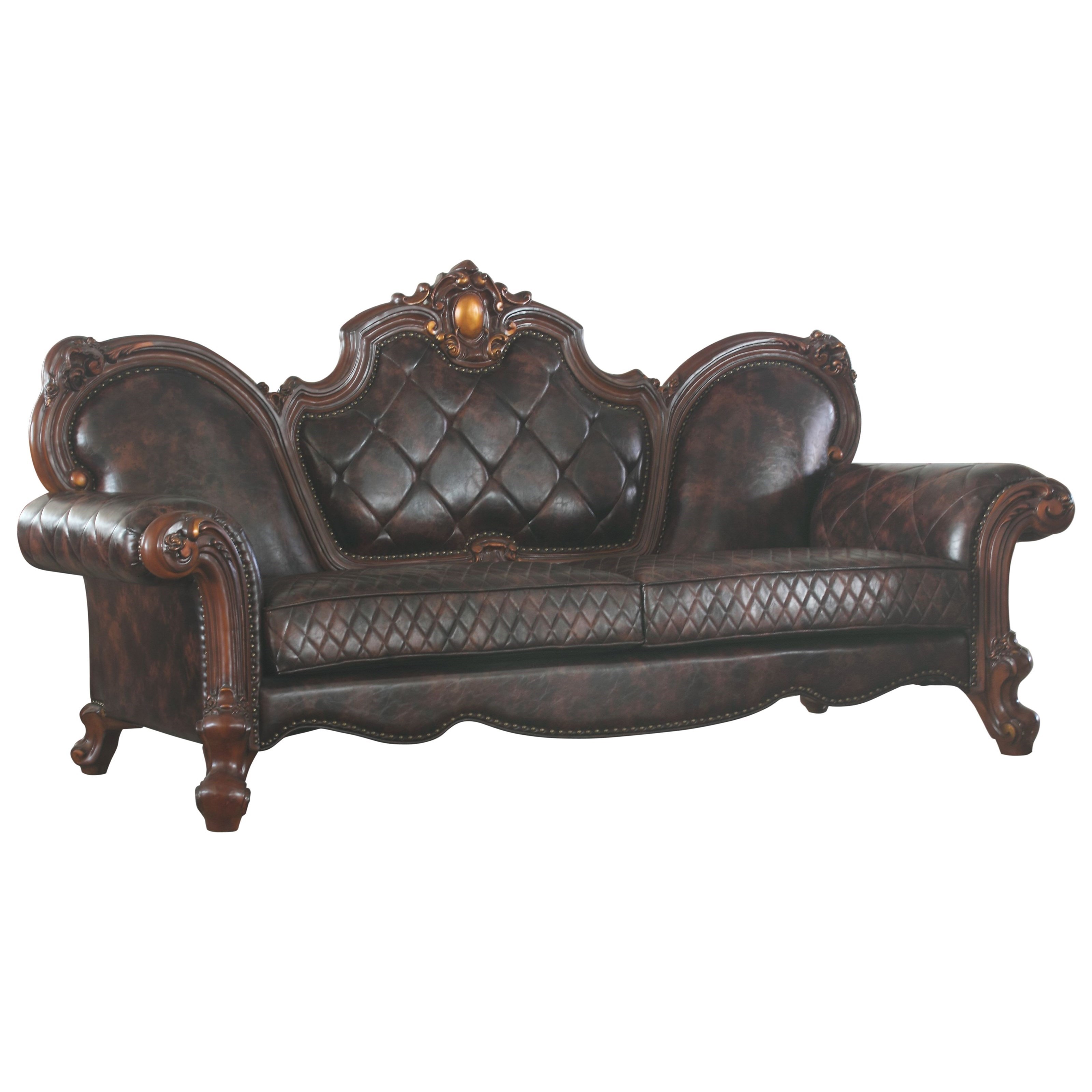 Acme Furniture Picardy Sofa w/ 3 Pillows