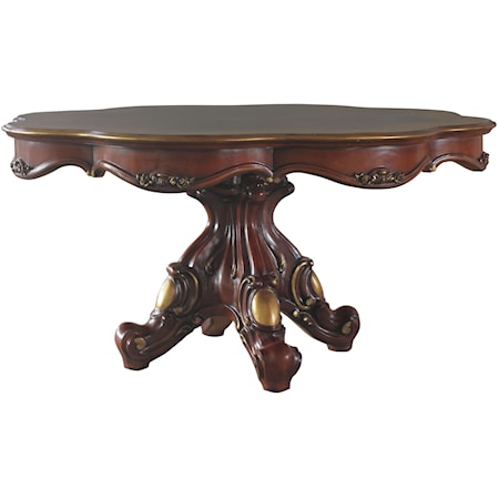 Traditional Round Dining Table