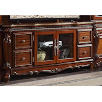 Traditional TV Console