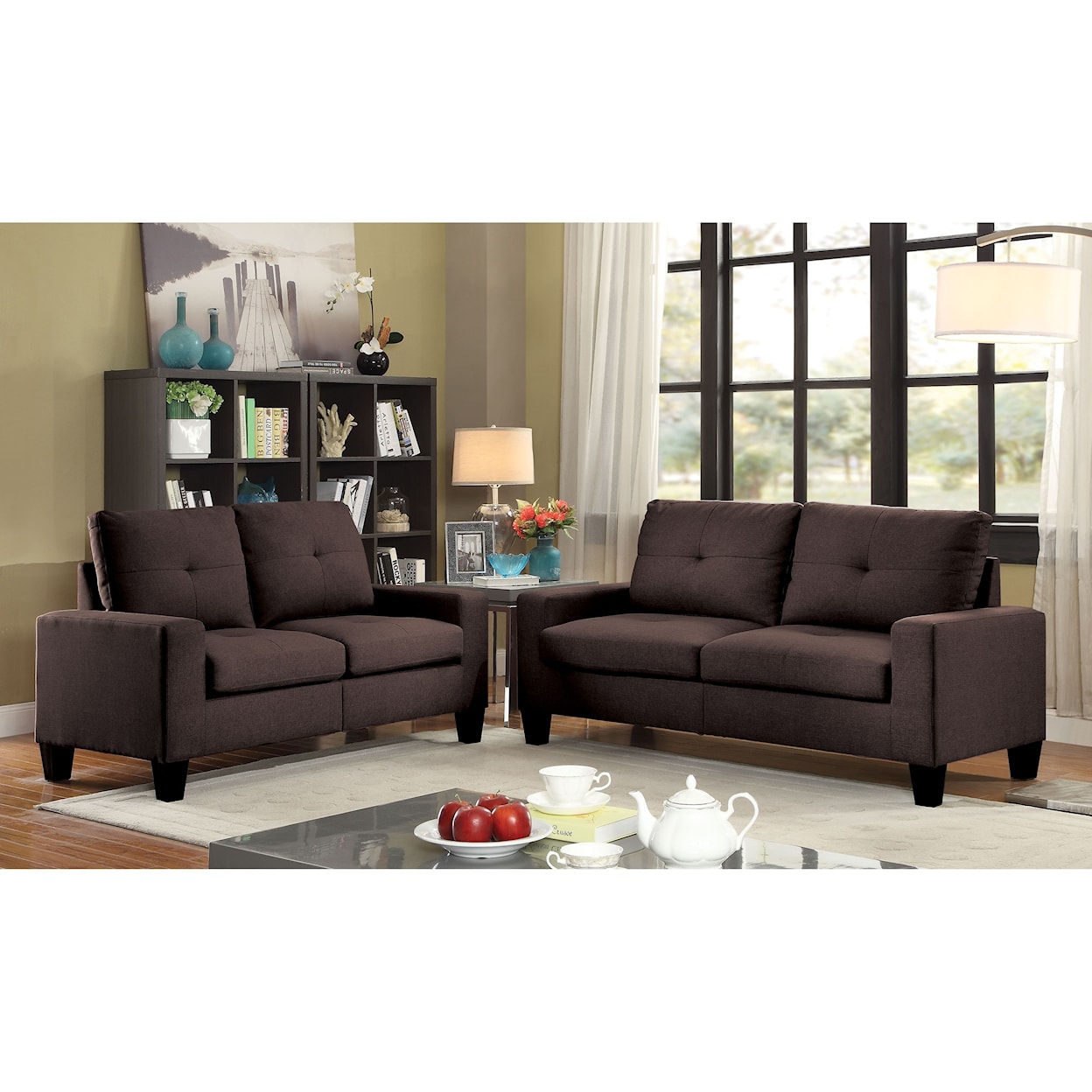 Acme Furniture Platinum II Sofa & Loveseat