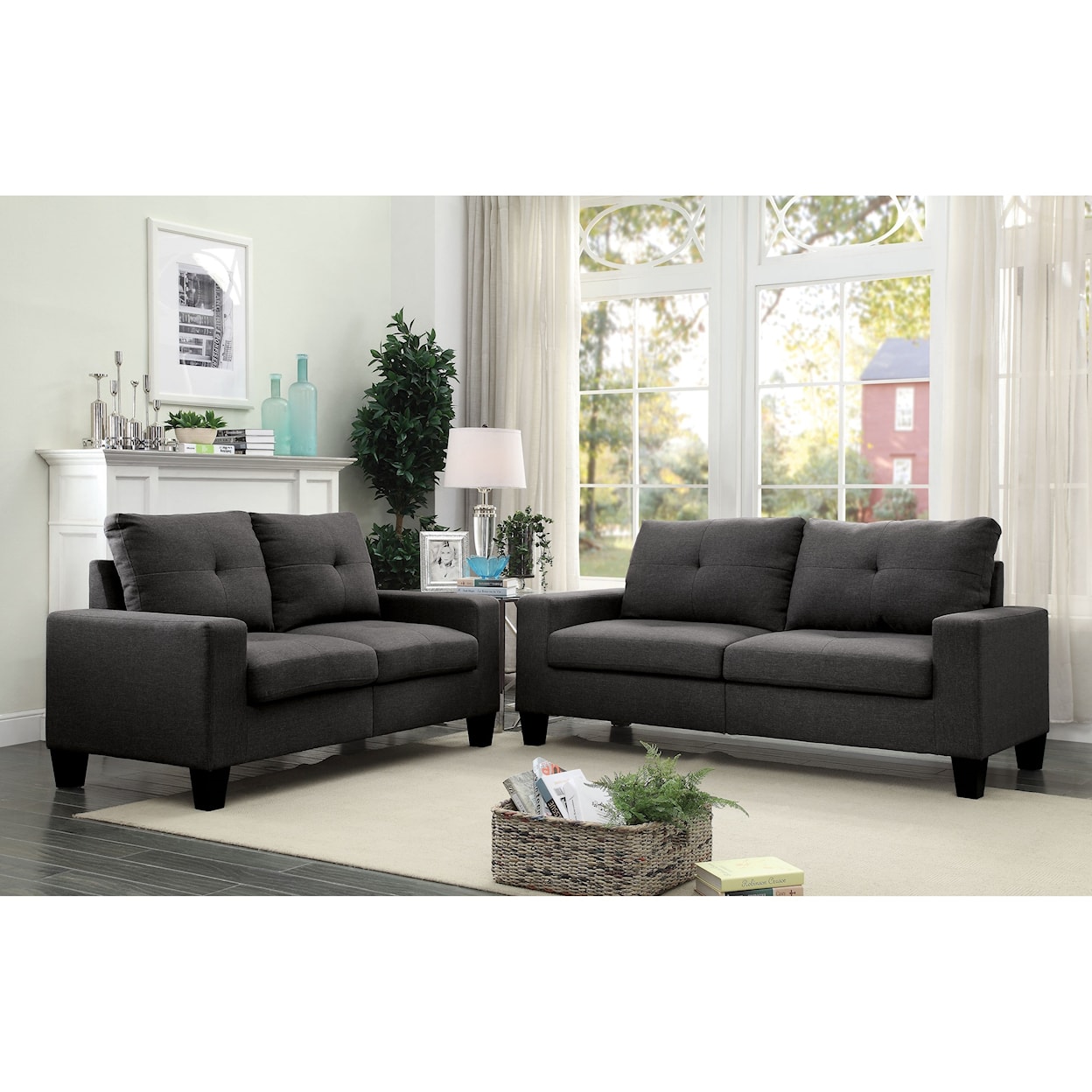 Acme Furniture Platinum II Sofa & Loveseat