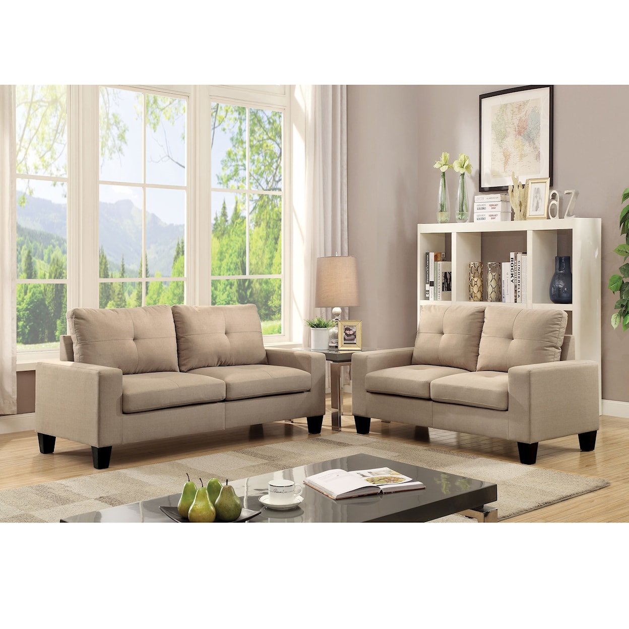Acme Furniture Platinum II Sofa & Loveseat