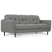 Contemporary Sofa with Button Tufting