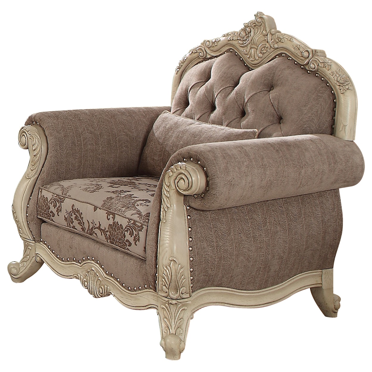 Acme Furniture Ragenardus Chair w/1 Pillow