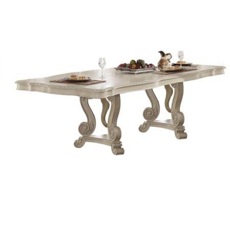 Dining Table w/Double Pedestal