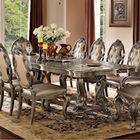 Dining Table w/Double Pedestal