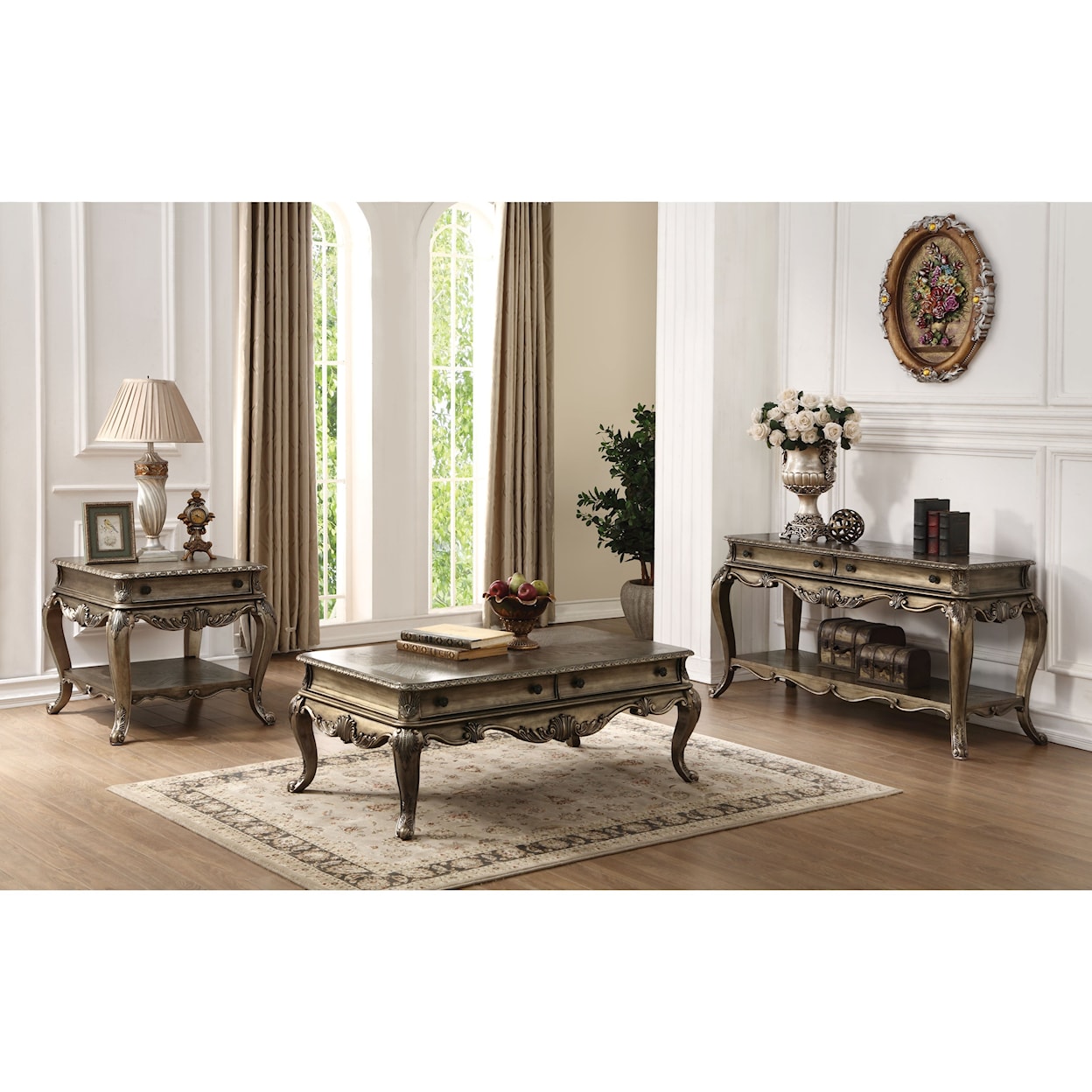 Acme Furniture Ragenardus Sofa Table