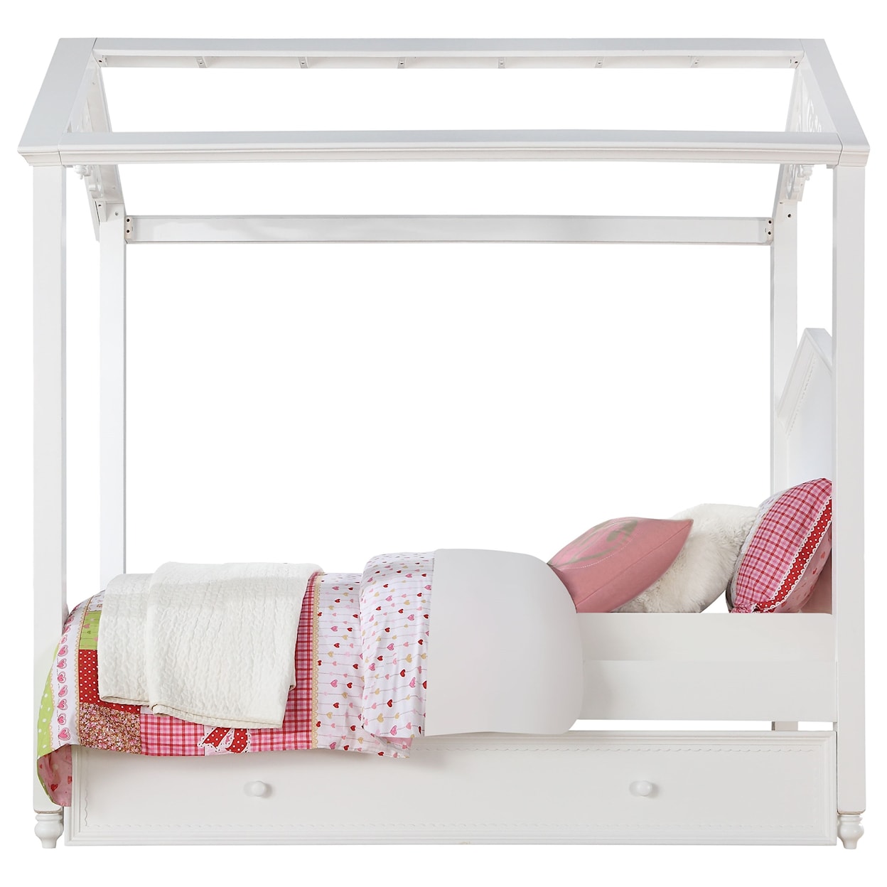 Acme Furniture Rapunzel Twin Canopy Bed