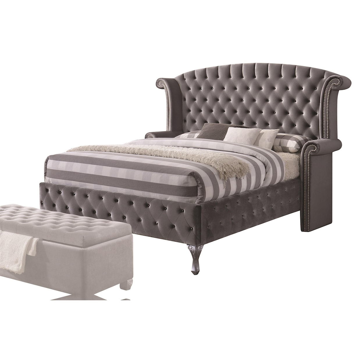 Acme Furniture Rebekah Eastern King Bed