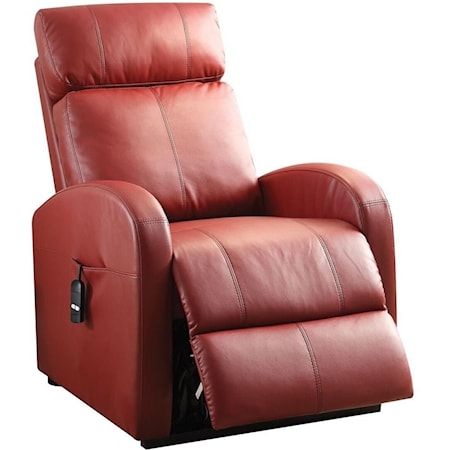 Transitional Power Lift Recliner with Sloped Track Arms