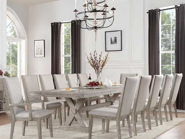 Dining Table Set for 12